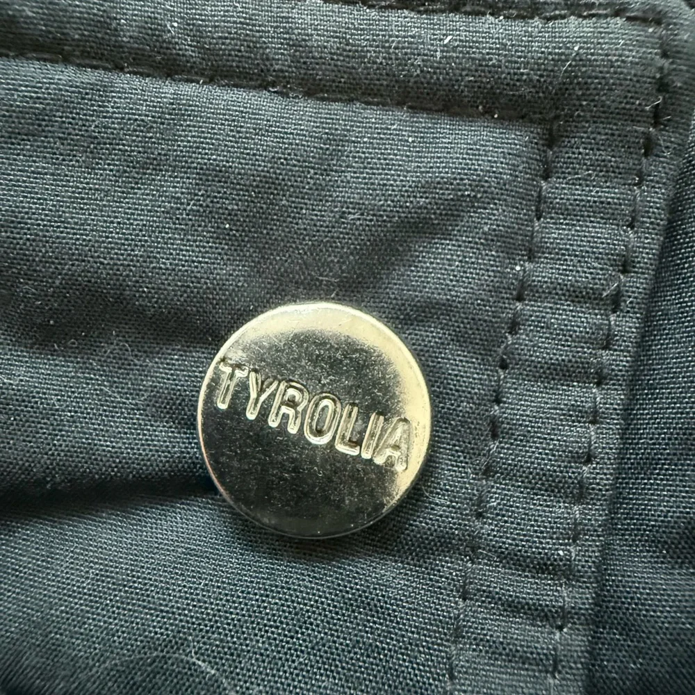 TYROLIA by Head Vintage Black Ski Snow Pants Stirrup Winter Outdoor Sporty 8‎